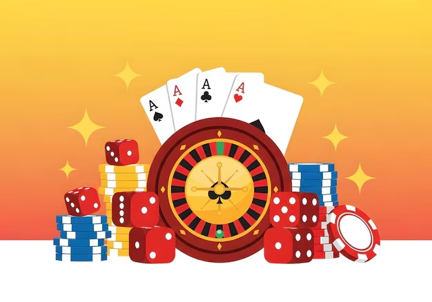 Live dealer studio with Dragon Tiger card table and HD camera setup